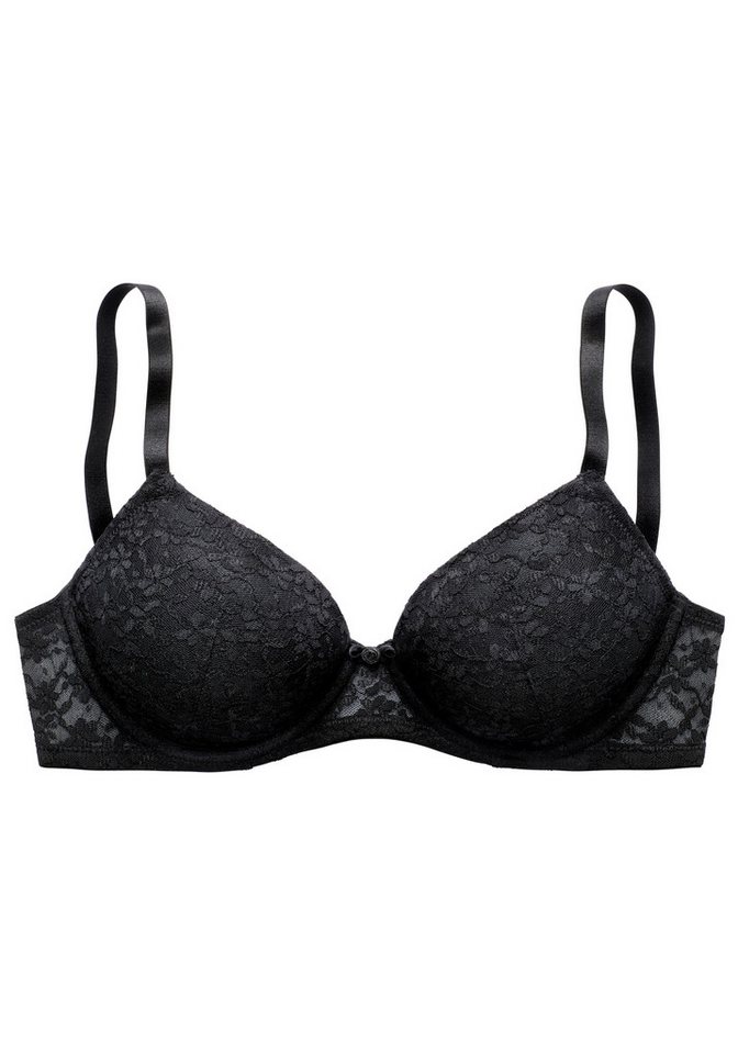 Vivance by Lascana Push-up-BH, BH mit Bügel, Spitzen-BH, Julia als Dessous-Set kombinierbar, sexy Dessous – Bild 2 von 5