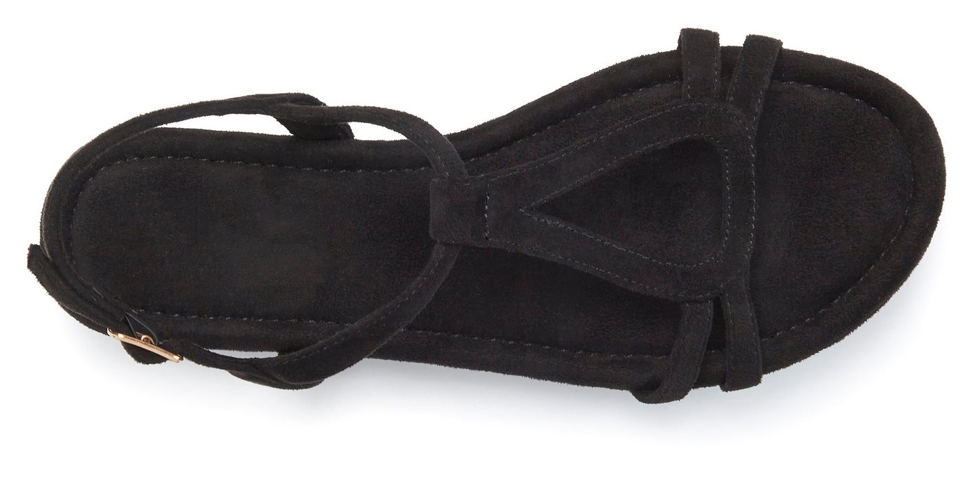 Vivance by Lascana Sandalette, offener Schuh, Sommerschuh Sandale aus weichem Material VEGAN – Bild 4 von 5