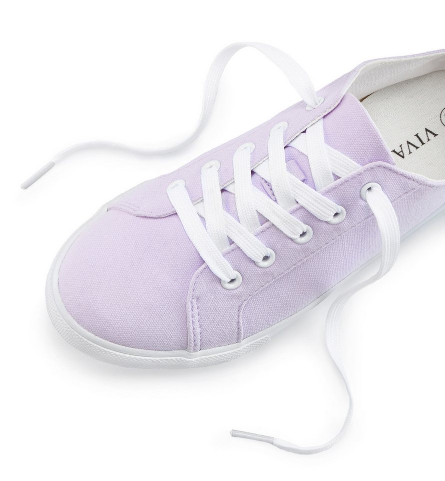Vivance by Lascana Sneaker, Clog, Slip-On-Sneaker, Sabot zum Reinschlüpfen mit Schnürung VEGAN – Bild 5 von 5