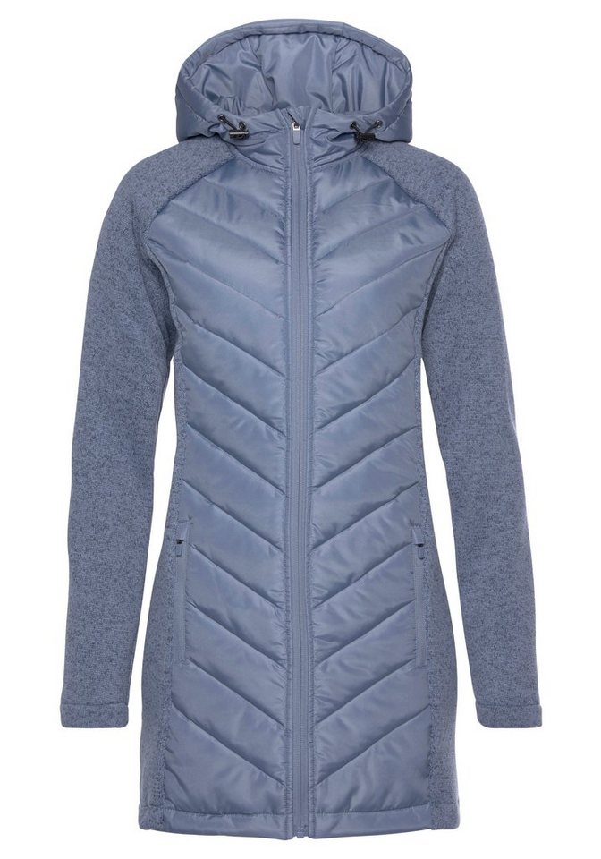 Vivance by Lascana Steppjacke mit Strickfleece-Ärmeln – Bild 2 von 5