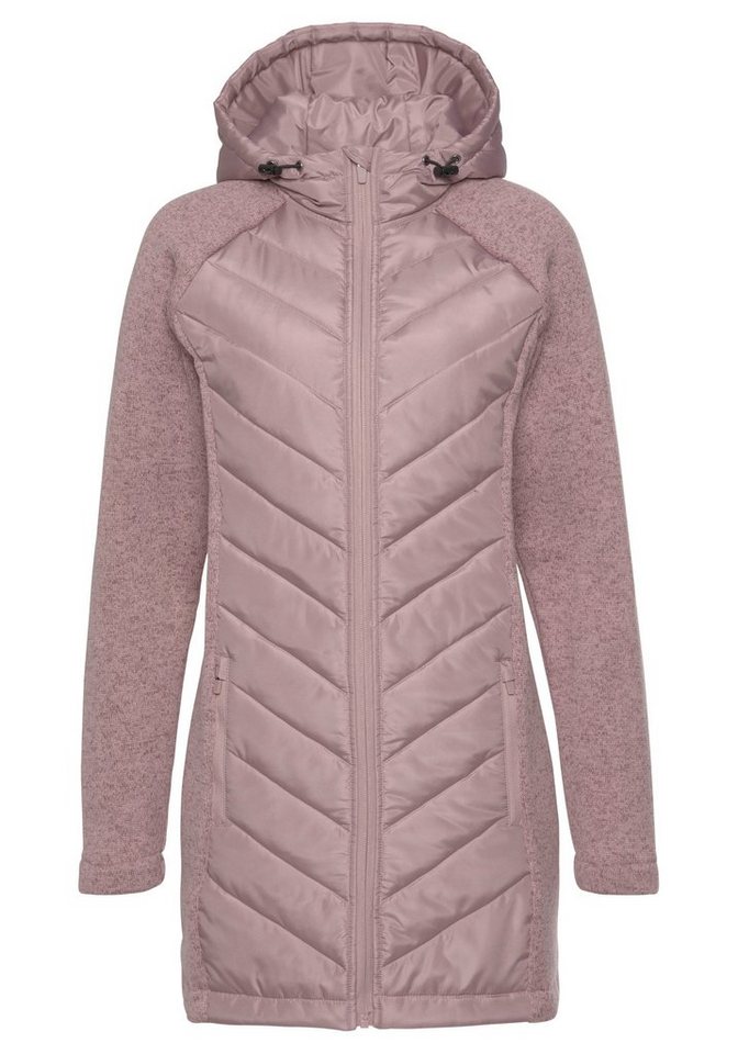 Vivance by Lascana Steppjacke mit Strickfleece-Ärmeln – Bild 2 von 5