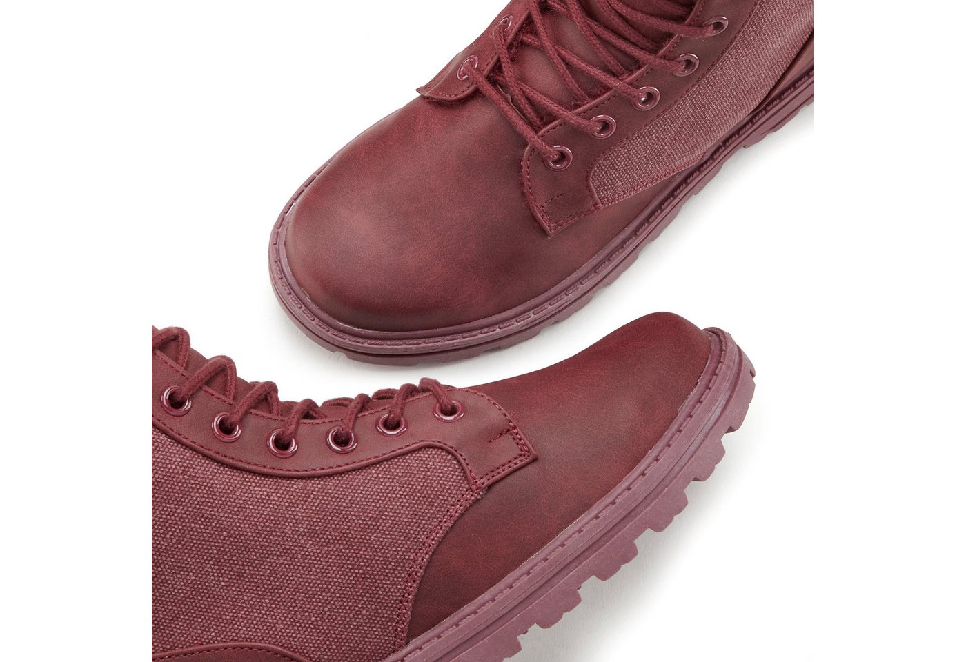 Vivance by Lascana Stiefel, Boots Stiefelette mit Warmfutter und leichter Profilsohle VEGAN – Bild 5 von 5