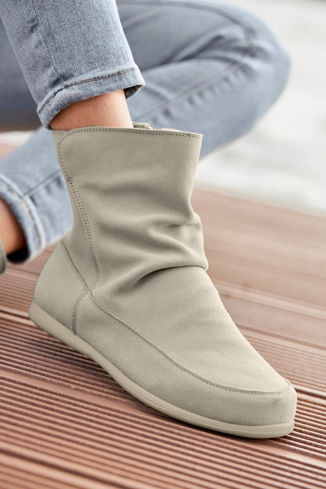 Vivance by Lascana Stiefel, Boots Stiefelette aus hochwertigem Leder mit Reißverschluss – Bild 2 von 5