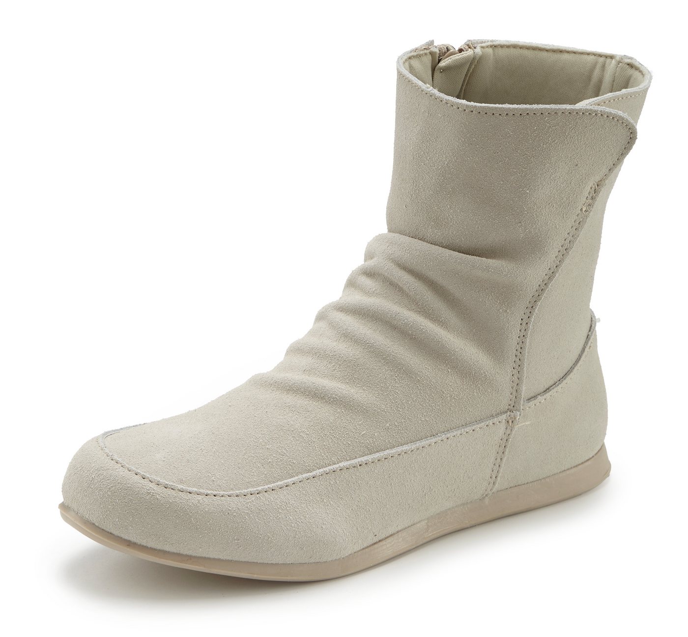 Vivance by Lascana Stiefel, Boots Stiefelette aus hochwertigem Leder mit Reißverschluss – Bild 3 von 5