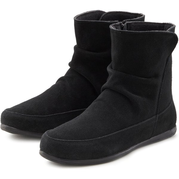 Vivance by Lascana Stiefel, Boots Stiefelette aus hochwertigem Leder mit Reißverschluss