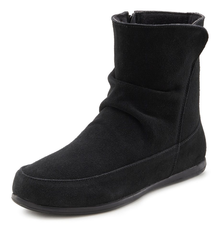 Vivance by Lascana Stiefel, Boots Stiefelette aus hochwertigem Leder mit Reißverschluss – Bild 2 von 5