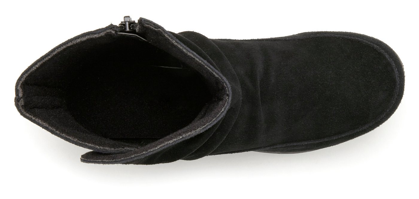 Vivance by Lascana Stiefel, Boots Stiefelette aus hochwertigem Leder mit Reißverschluss – Bild 3 von 5