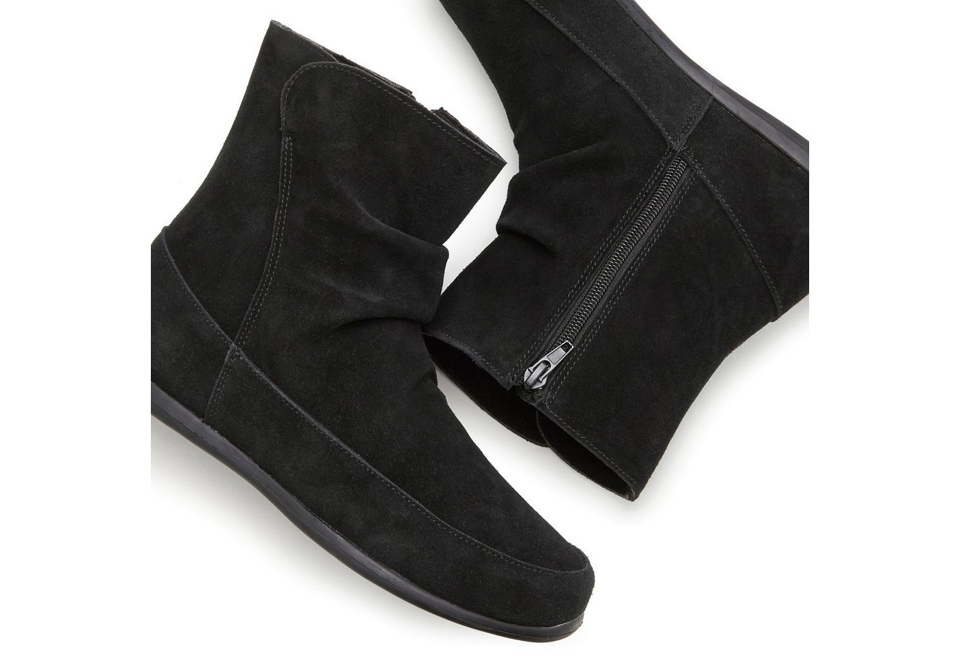Vivance by Lascana Stiefel, Boots Stiefelette aus hochwertigem Leder mit Reißverschluss – Bild 5 von 5