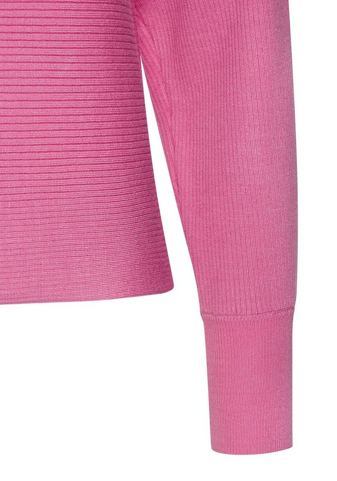 Vivance by Lascana Strickpullover mit U-Boot-Ausschnitt Rippstrickpullover mit Fledermausärmeln, supersofter Strick, Oversize – Bild 4 von 5