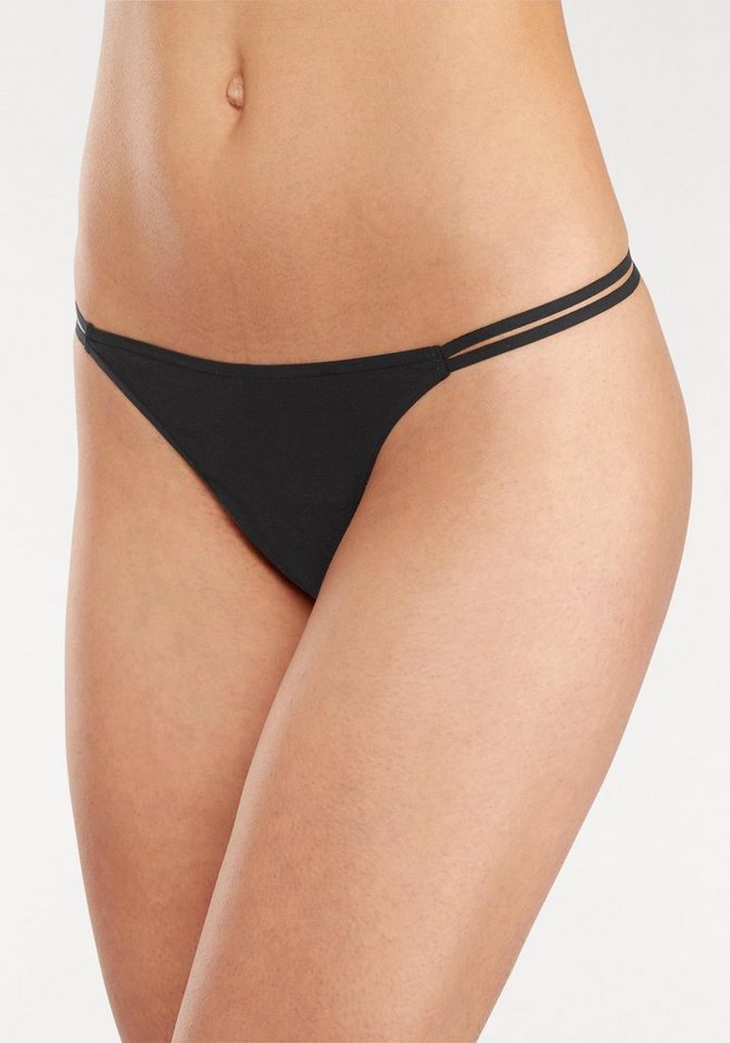 Vivance by Lascana String (5er-Pack) aus elastischer Baumwolle – Bild 2 von 5