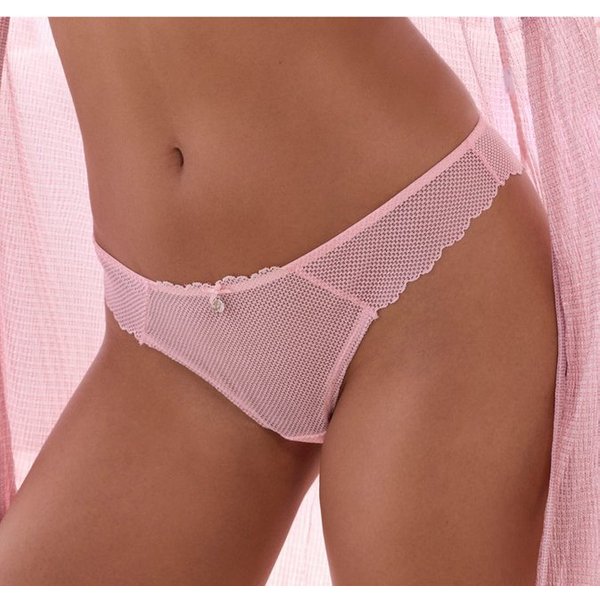 Vivance by Lascana String aus Netzspitze in transparenter Optik