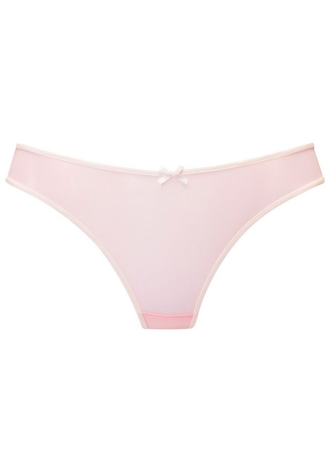 Vivance by Lascana String Finja aus transparentem Soft-Mesh, transparente Unterwäsche, Dessous – Bild 2 von 4