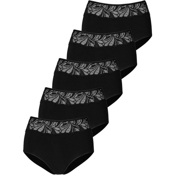 Vivance by Lascana Taillenslip (5er-Pack) aus elastischer Baumwoll-Qualität
