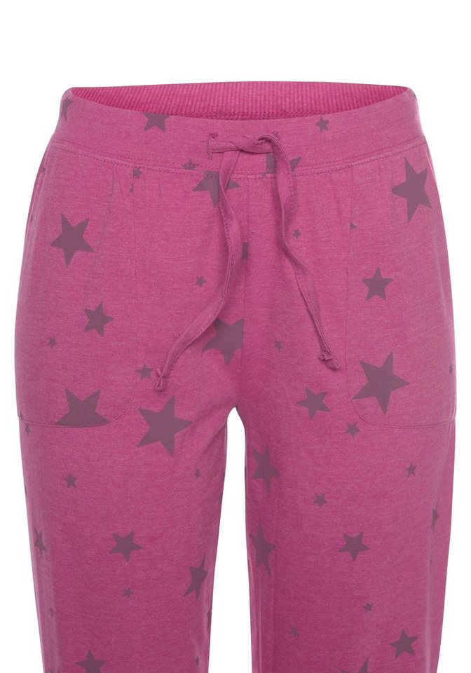 Vivance Dreams by Lascana Pyjama (Set, 2 tlg) mit Sternedruck – Bild 5 von 5