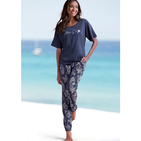Vivance Dreams by Lascana Pyjama (Set, 2 tlg) Allover-Druck