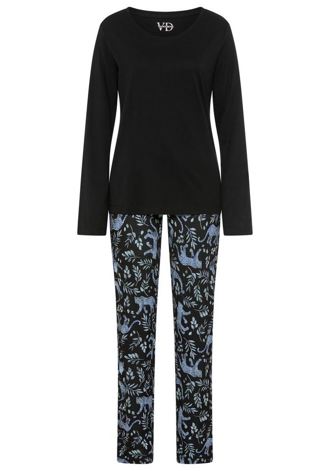Vivance Dreams by Lascana Pyjama (Set, 2 tlg) mit All-Over Print – Bild 2 von 5