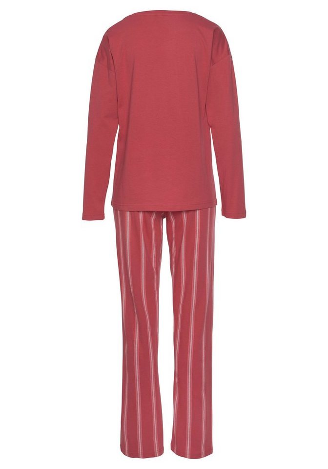 Vivance Dreams by Lascana Pyjama (Set, 2 tlg) mit Frontdruck – Bild 3 von 5