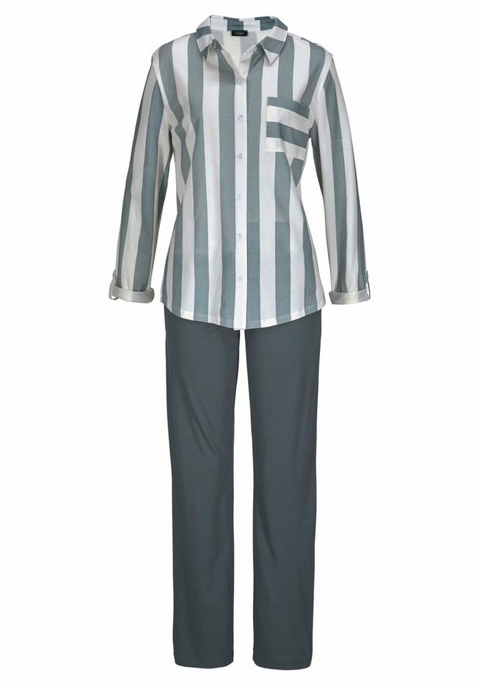 Vivance Dreams by Lascana Pyjama (Set, 2 tlg) im Hemdblusenlook – Bild 2 von 5