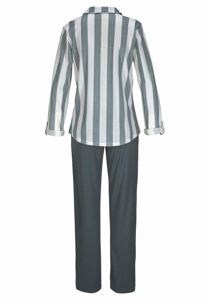 Vivance Dreams by Lascana Pyjama (Set, 2 tlg) im Hemdblusenlook – Bild 3 von 5