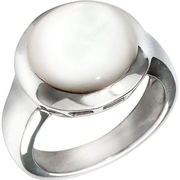 Vivance Fingerring 9258/- Sterling Silber rhodiniert Perlmutt