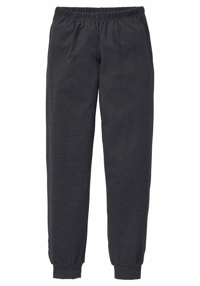 Vivance Pyjama (2 tlg., 1 Set) langer Schlafanzug, mit Katzendruck, aus Baumwolle – Bild 4 von 5