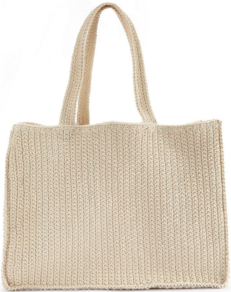 Vivance Shopper Strandtasche, Handtasche, Schultertasche, Henkeltasche, Sommertasche – Bild 3 von 5