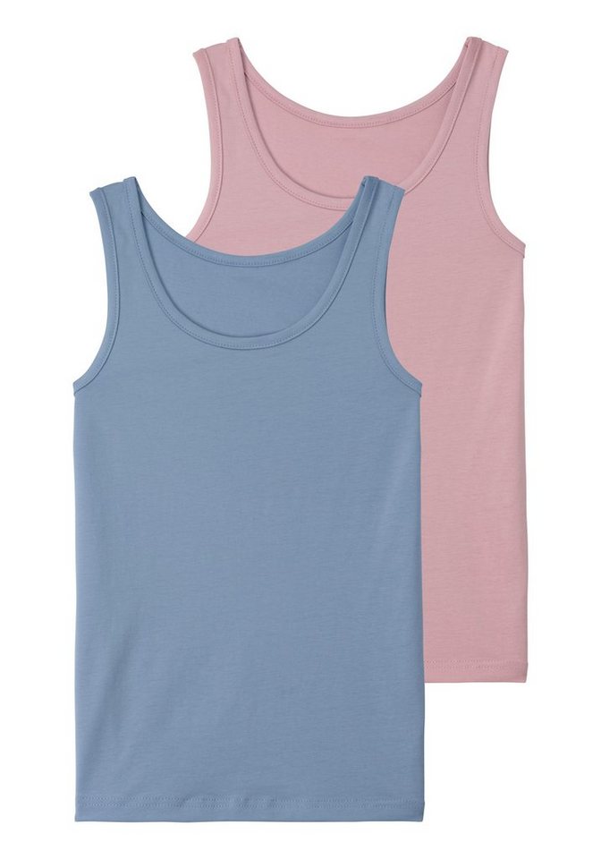 Vivance Unterhemd (Packung, 2-St) in schlichtem Design, Tanktop, Unterziehshirt – Bild 5 von 5