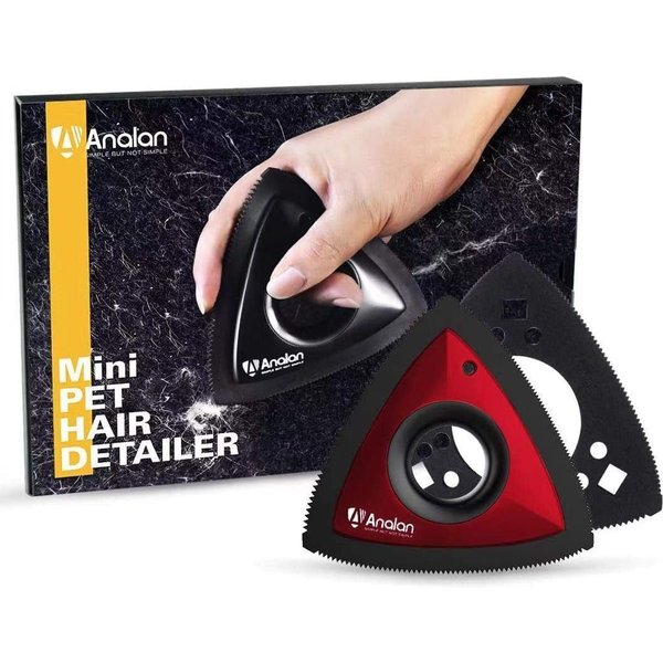 Vivitar Tierhaarentferner effizientere Tierhaarentfernung mit innovativem, dreieckigem Design, Teppich, Auto, Möbel, Kleidung, Bettwäsche, (Ideal für die Entfer