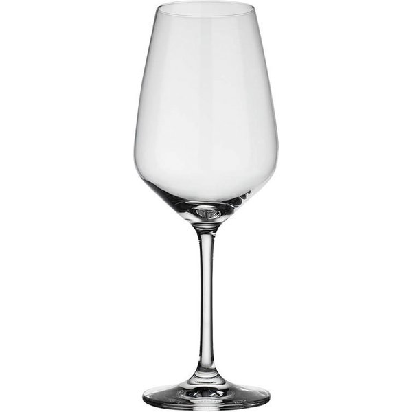 vivo Villeroy & Boch Group Weißweinglas Voice Basic, 4-tlg., Kristallglas, Kristallglas, spülmaschinengeeignet