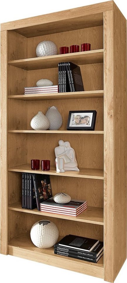 VOGL Möbelfabrik Bücherregal Toronto, in 2 Höhen, Breite 90 cm, teilmassiv, Made in Germany – Bild 3 von 5