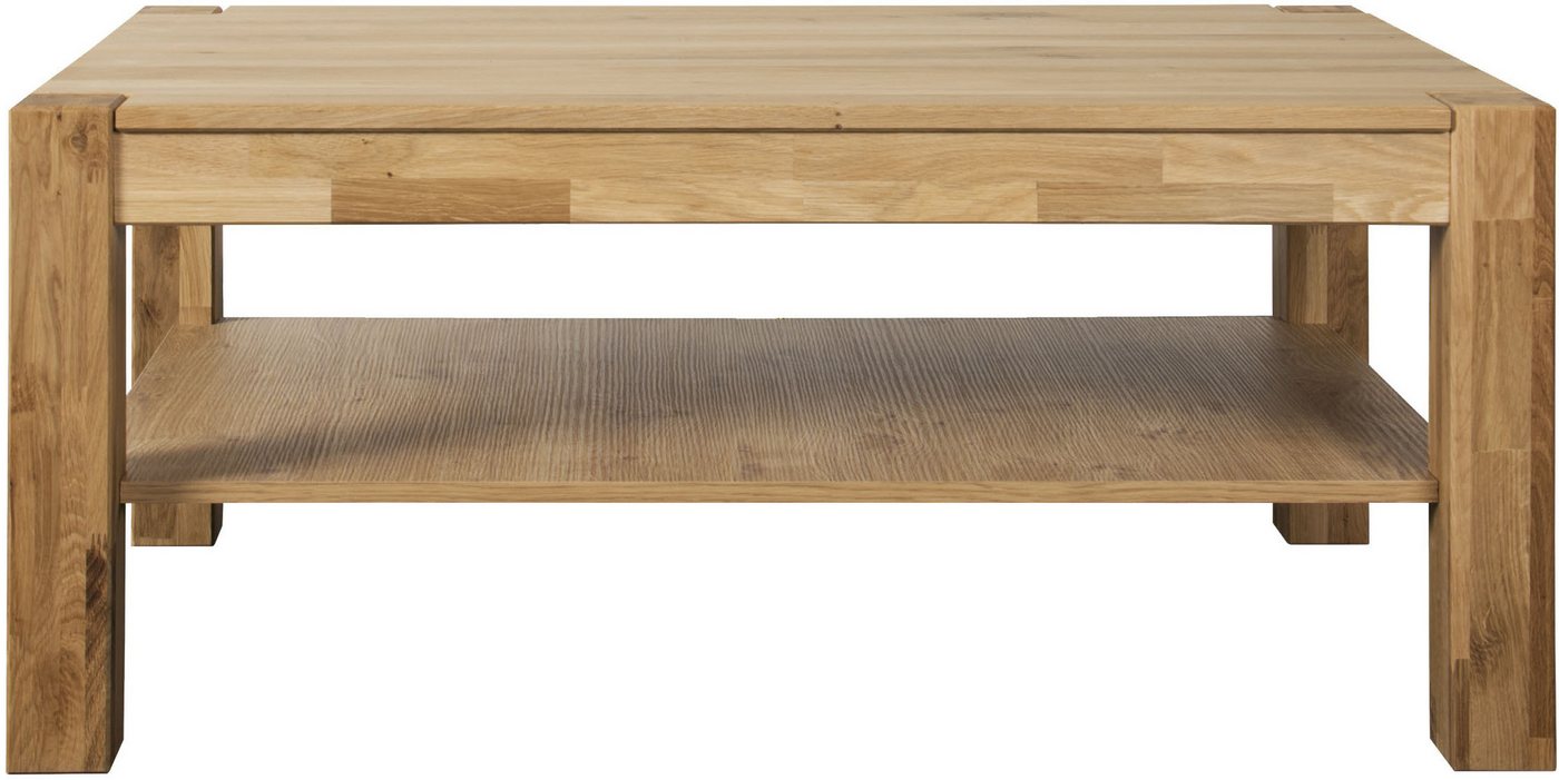VOGL Möbelfabrik Couchtisch Toronto, in 2 Größen, mit Ablageboden, teilmassiv, Höhe 46 cm, Made in Germany – Bild 3 von 5