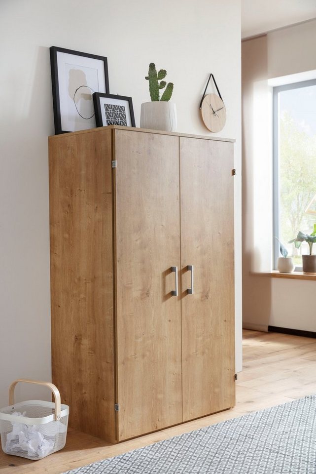 VOGL Möbelfabrik PC-Schrank Nick, Sekretär, Maße 80x50x138 cm, Made in Germany – Bild 5 von 5