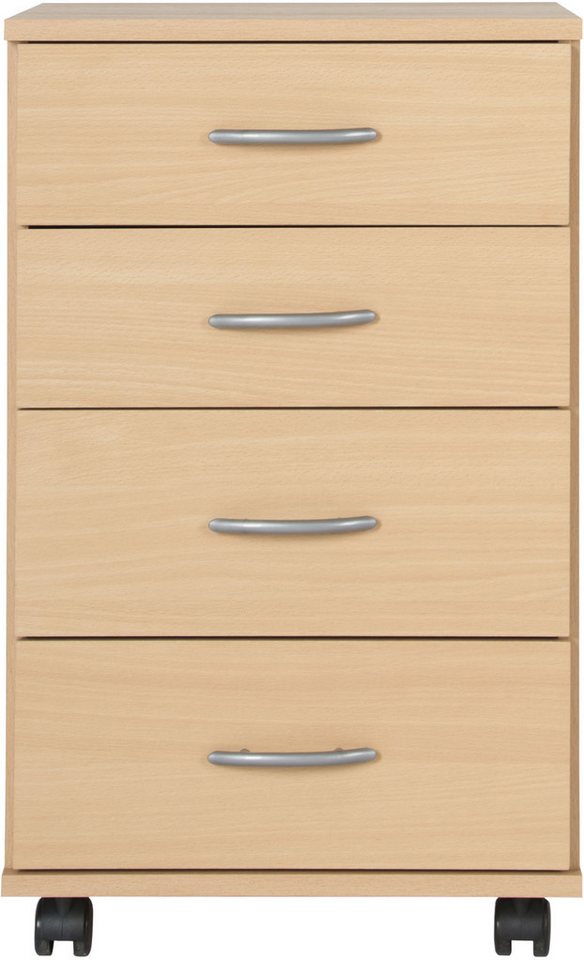 VOGL Möbelfabrik Rollcontainer Barrie, Bürocontainer, (1 St), verschiedene Ausführungen, mit Schubladen, Höhe 67 cm, Made in Germany – Bild 3 von 5