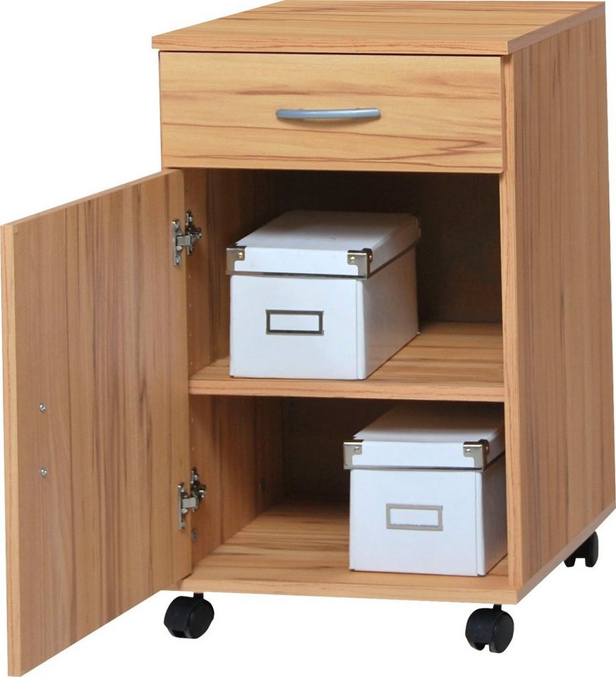 VOGL Möbelfabrik Rollcontainer Barrie, Bürocontainer, (1 St), verschiedene Ausführungen, mit Schubladen, Höhe 67 cm, Made in Germany – Bild 3 von 5