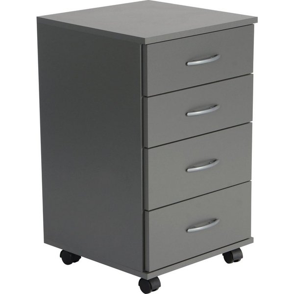 VOGL Möbelfabrik Rollcontainer Barrie, Bürocontainer, (1 St), verschiedene Ausführungen, mit Schubladen, Höhe 67 cm, Made in Germany