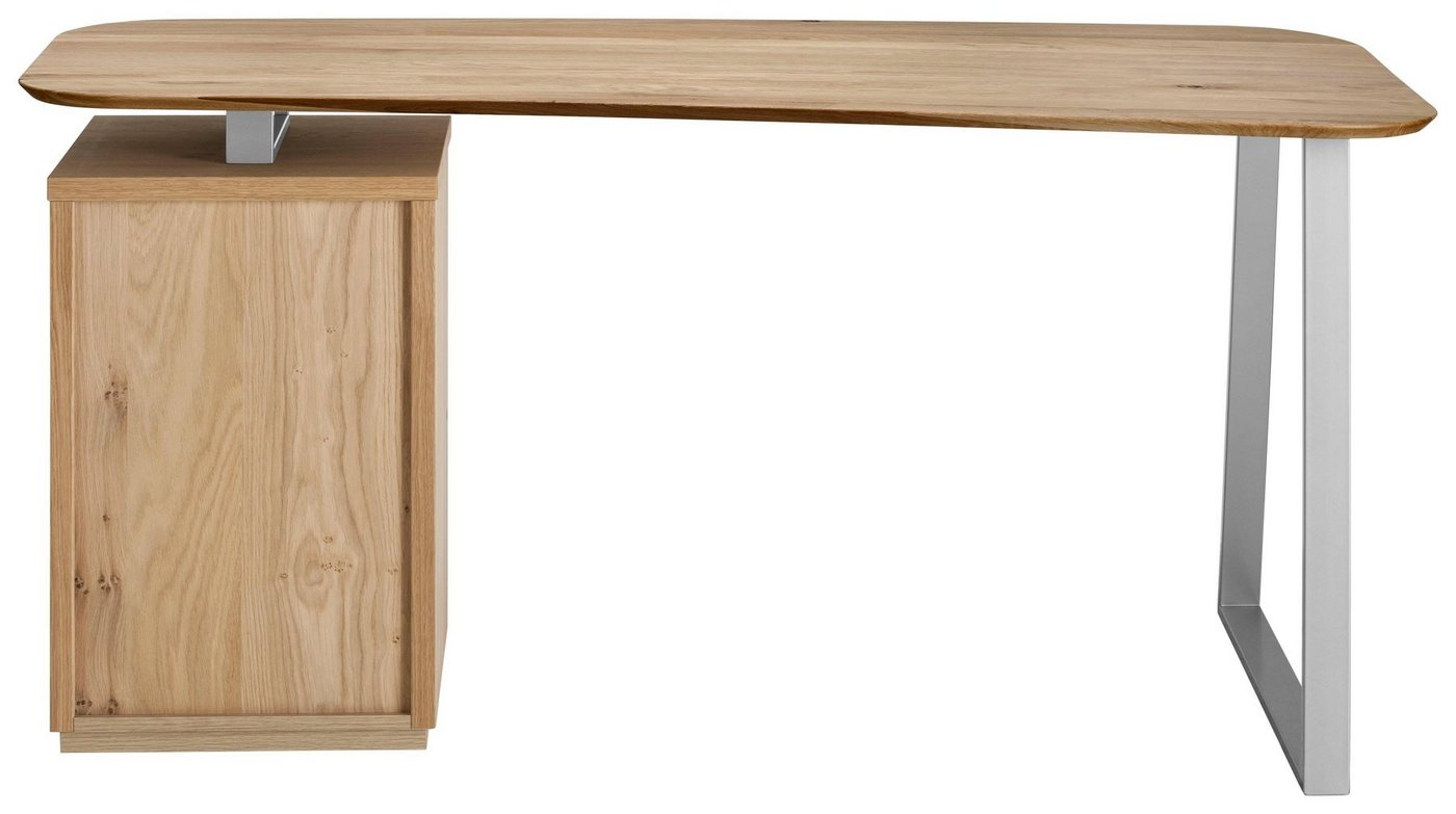 VOGL Möbelfabrik Schreibtisch Erik, mit Schweizer Kante, teilmassiv, Breite 150 cm, Made in Germany – Bild 5 von 5