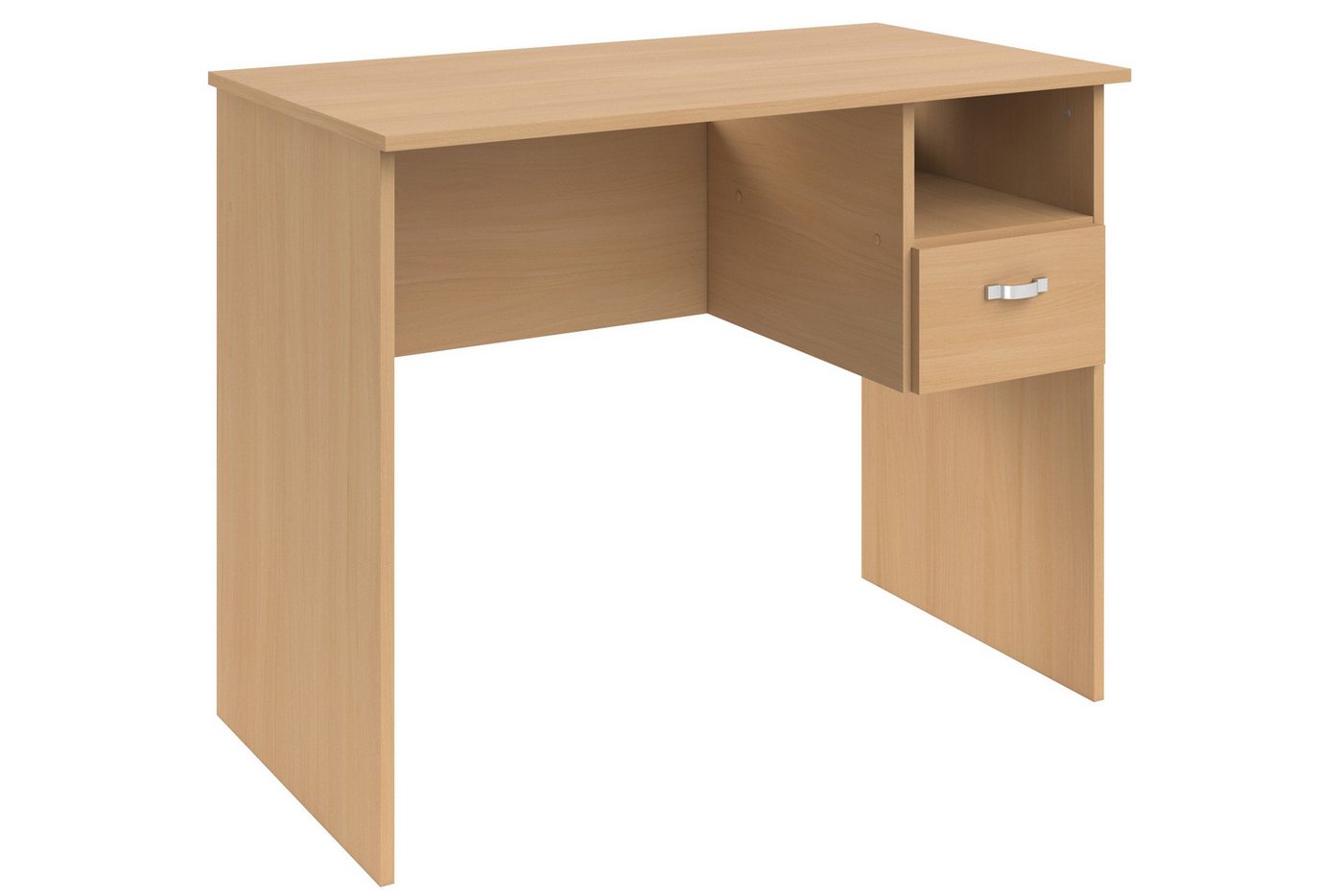 VOGL Möbelfabrik Schreibtisch Flo, Schülerschreibtisch auch mit Tastaturauszug erhältlich, Breite 91 cm – Bild 4 von 5