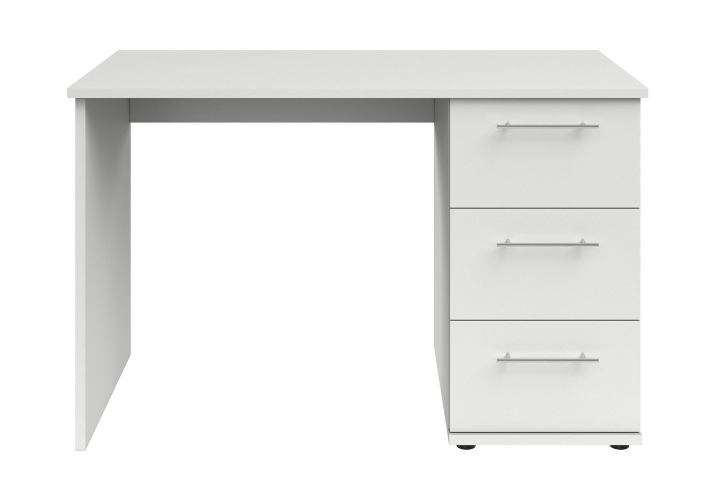VOGL Möbelfabrik Schreibtisch Tobi, mit 3 Schubkästen, optional mit Tastaturauszug, Breite 115 cm – Bild 2 von 5