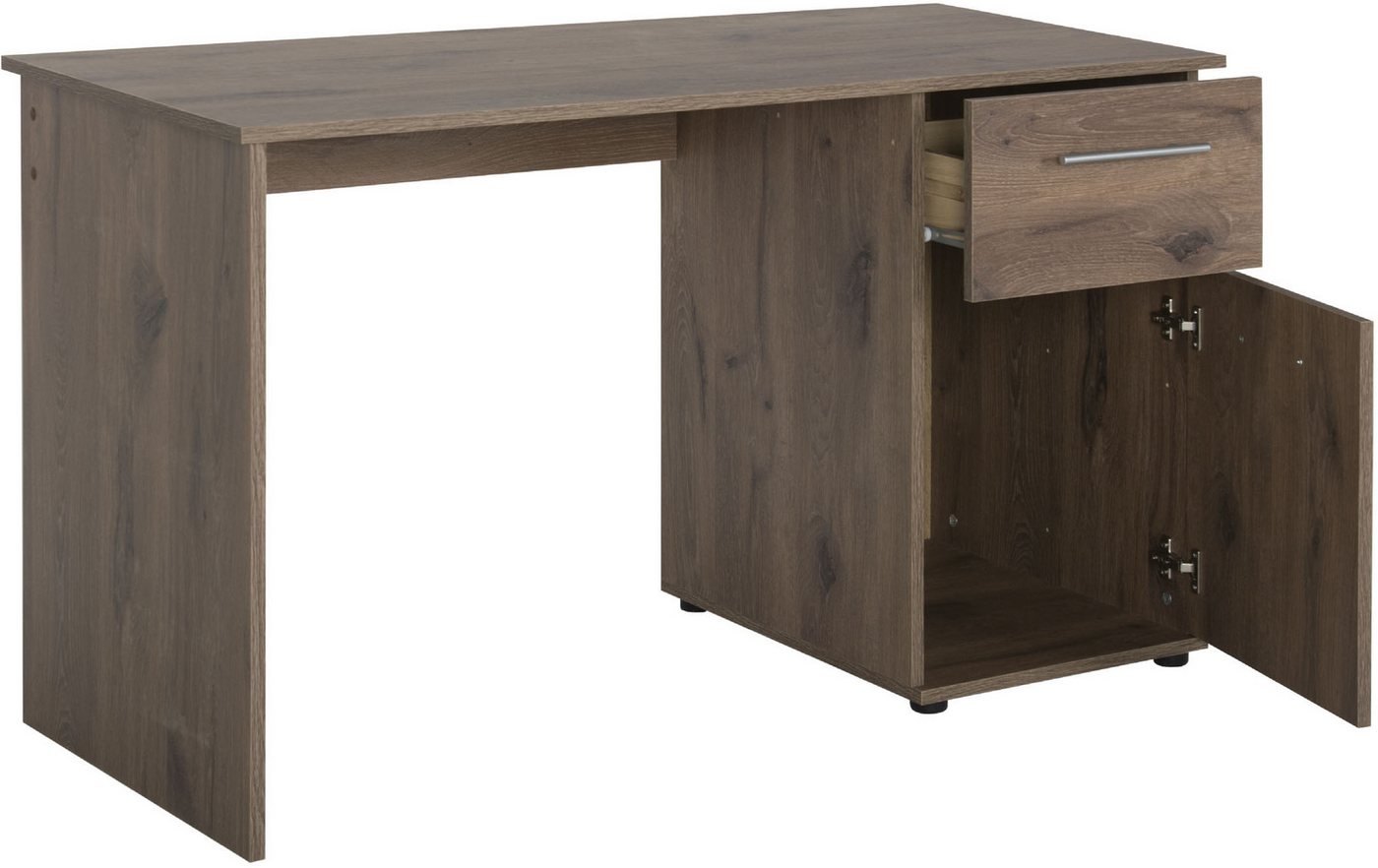 VOGL Möbelfabrik Schreibtisch Tobi, mit einer Tür und einem Schubkasten, Breite 115 cm, reichlich Stauraum – Bild 3 von 5