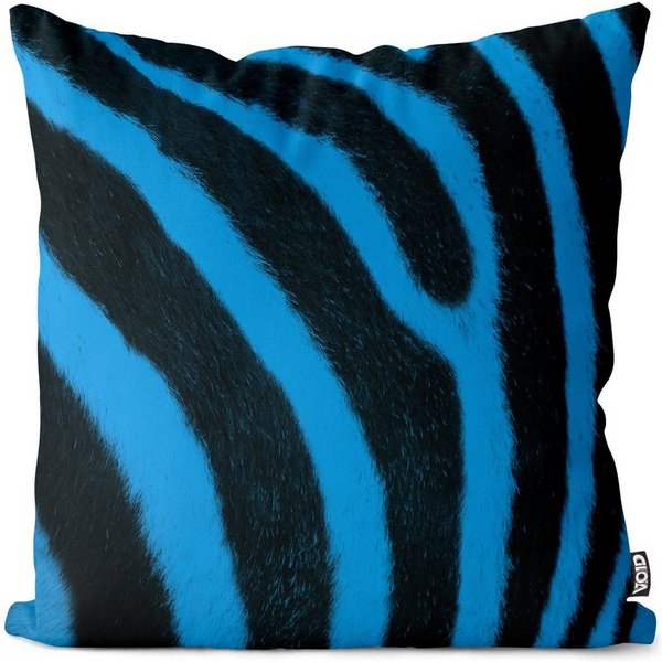VOID Kissenbezug, Farbiges Zebrafellmuster Print Outdoor Indoor Zebra fell