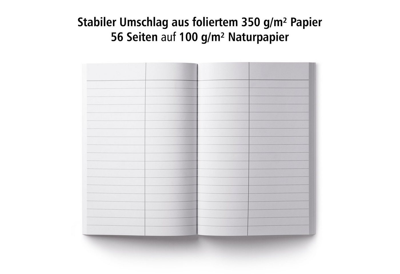itenga Vokabelheft itenga Vokabelheft Englisch DIN A5, 56 Seiten 100g Naturpapier – Bild 2 von 3