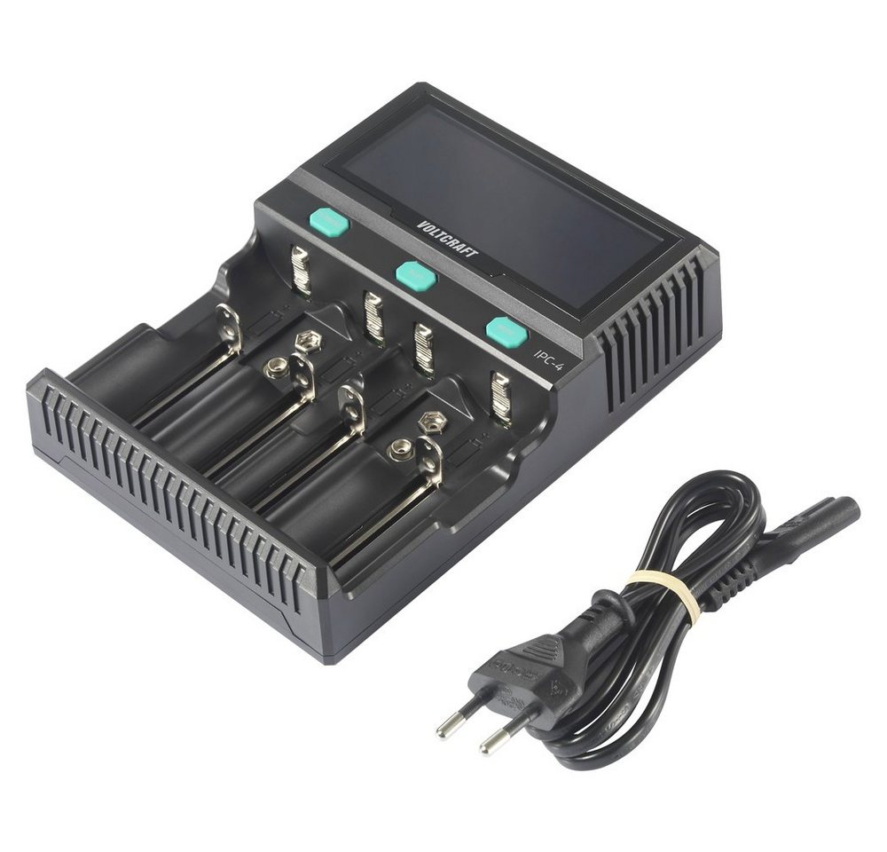 VOLTCRAFT VOLTCRAFT IPC-4 Rundzellen-Ladegerät LiIon, LiFePO, NiMH, NiCd, LiFePO Rundzellen-Lader – Bild 4 von 5