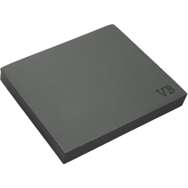 VonBueren Balance Pad XL ca. 48x40,5x6cm grau TPE rutschfest für Stabilitätstraining, Strukturierte Oberfläche, formstabiles TPE für Balanceübungen