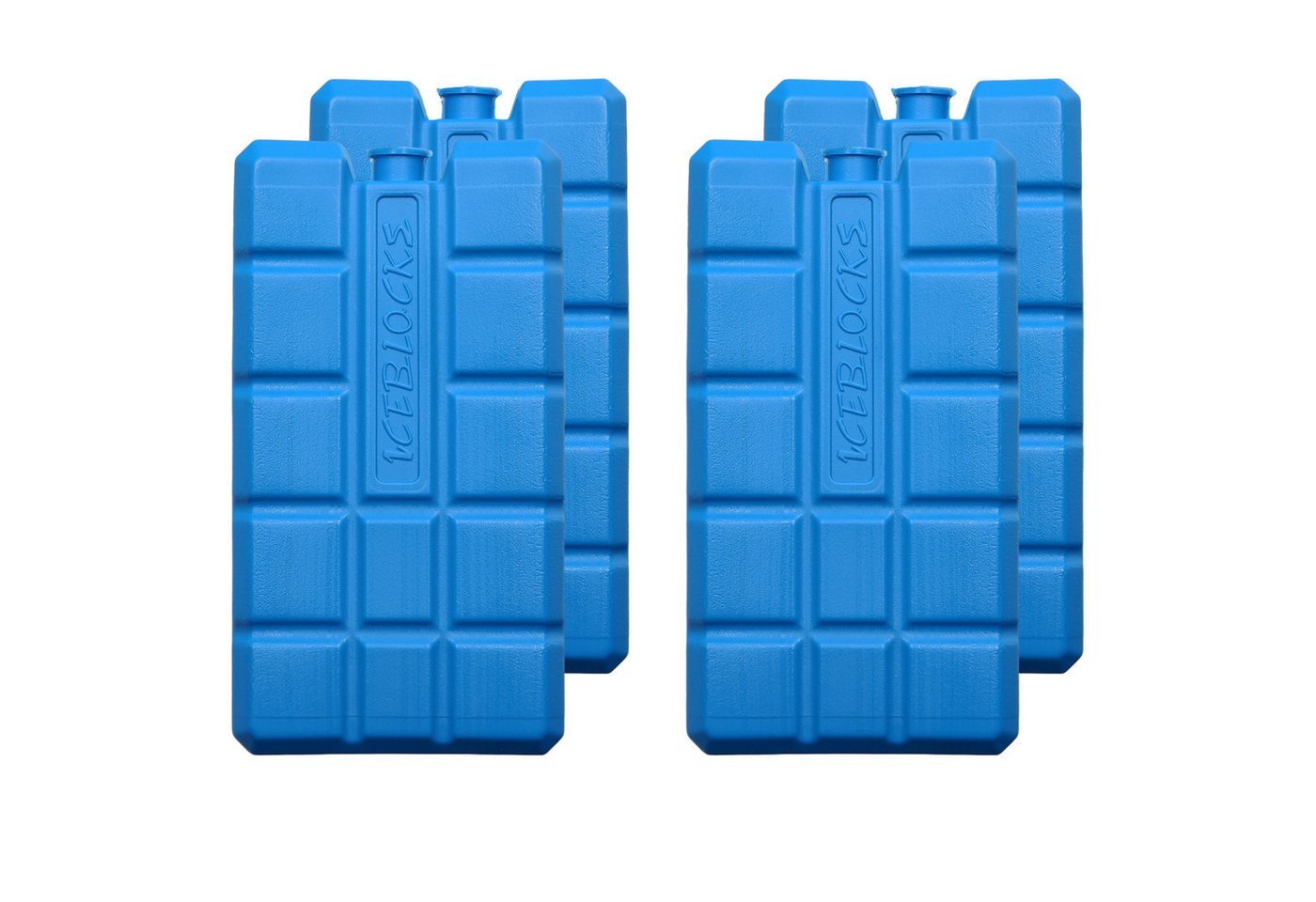 VonBueren Kühlakku Set, 200 g, 8,1 x 15,2 x 2,2 cm, blau – Bild 5 von 5