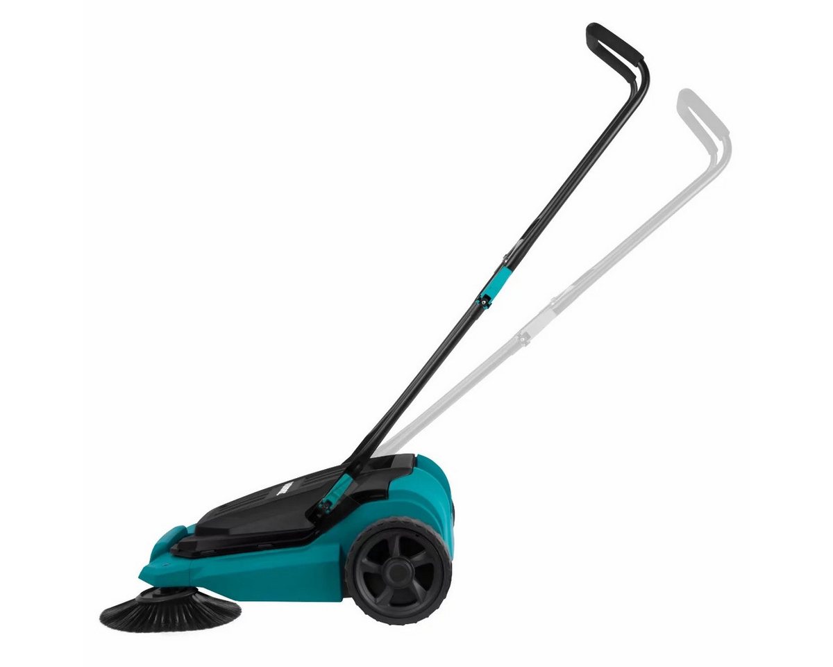 VONROC Handkehrmaschine manuell, 65 cm Arbeitsbreite, (Kehrmaschine, Laubkehrmaschine), 18 Liter Behälter, 2600m2 pro Stunde – Bild 4 von 5