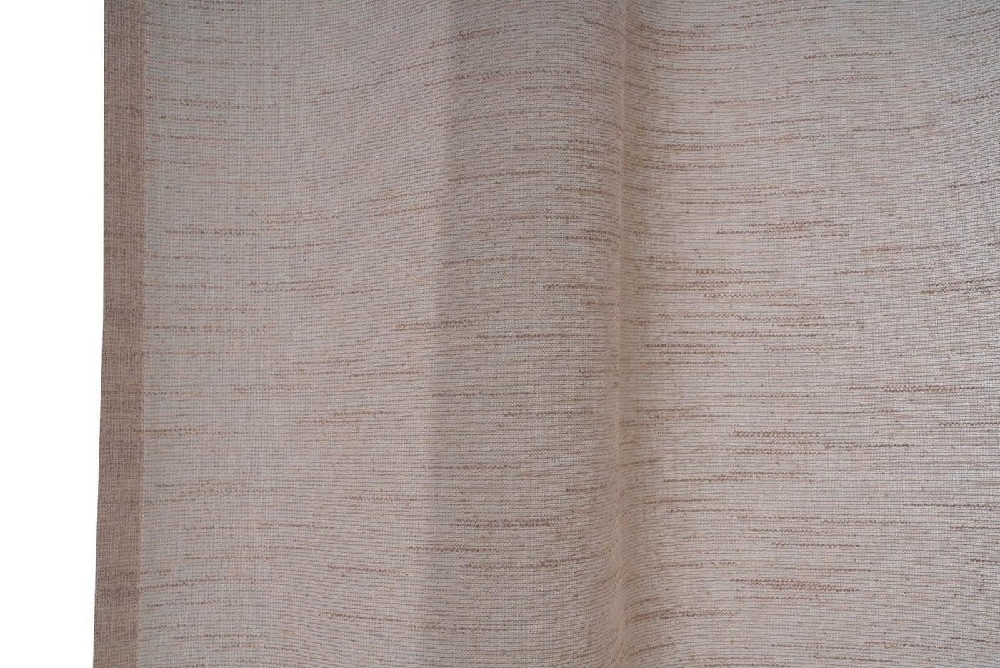 Vorhang KIM, Verd. Schlaufen, Sandfarben, L 245 x B 135 cm (1 St), verdeckte Schlaufen, blickdicht, Polyester – Bild 4 von 5
