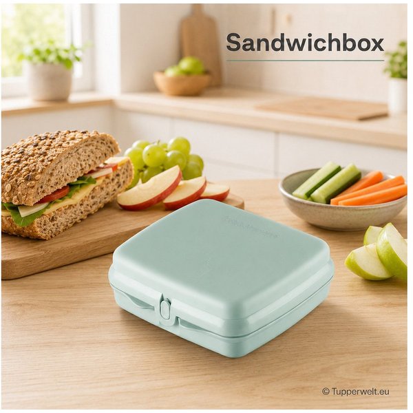 TUPPERWARE Vorratsdose Tupperware Eco+ Snackbox mint