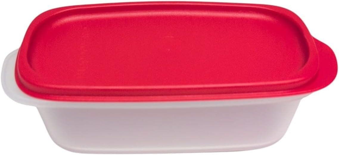 TUPPERWARE Vorratsdose Tupperware Eidgenosse 500ml rot mit geschlossenen Deckel – Bild 2 von 3