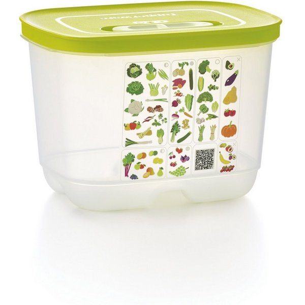 TUPPERWARE Vorratsdose Tupperware Klimaoase Behälter 1,8 L hoch gelb