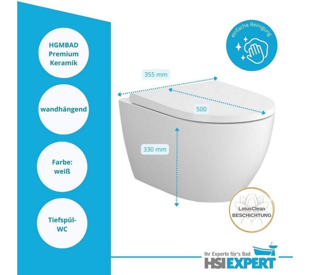 GEBERIT Vorwandelement WC Geberit Vorwandelement Bartolo WC Drückerplatte weiß Komplettset, Spar-Set – Bild 5 von 5